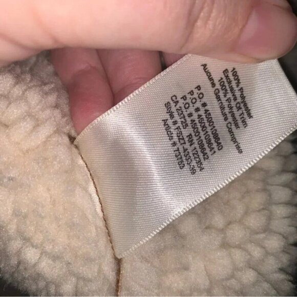 Wilfred Free Aritzia Ranch Jacket Faux Suede Sherpa M - Picture 8 of 13